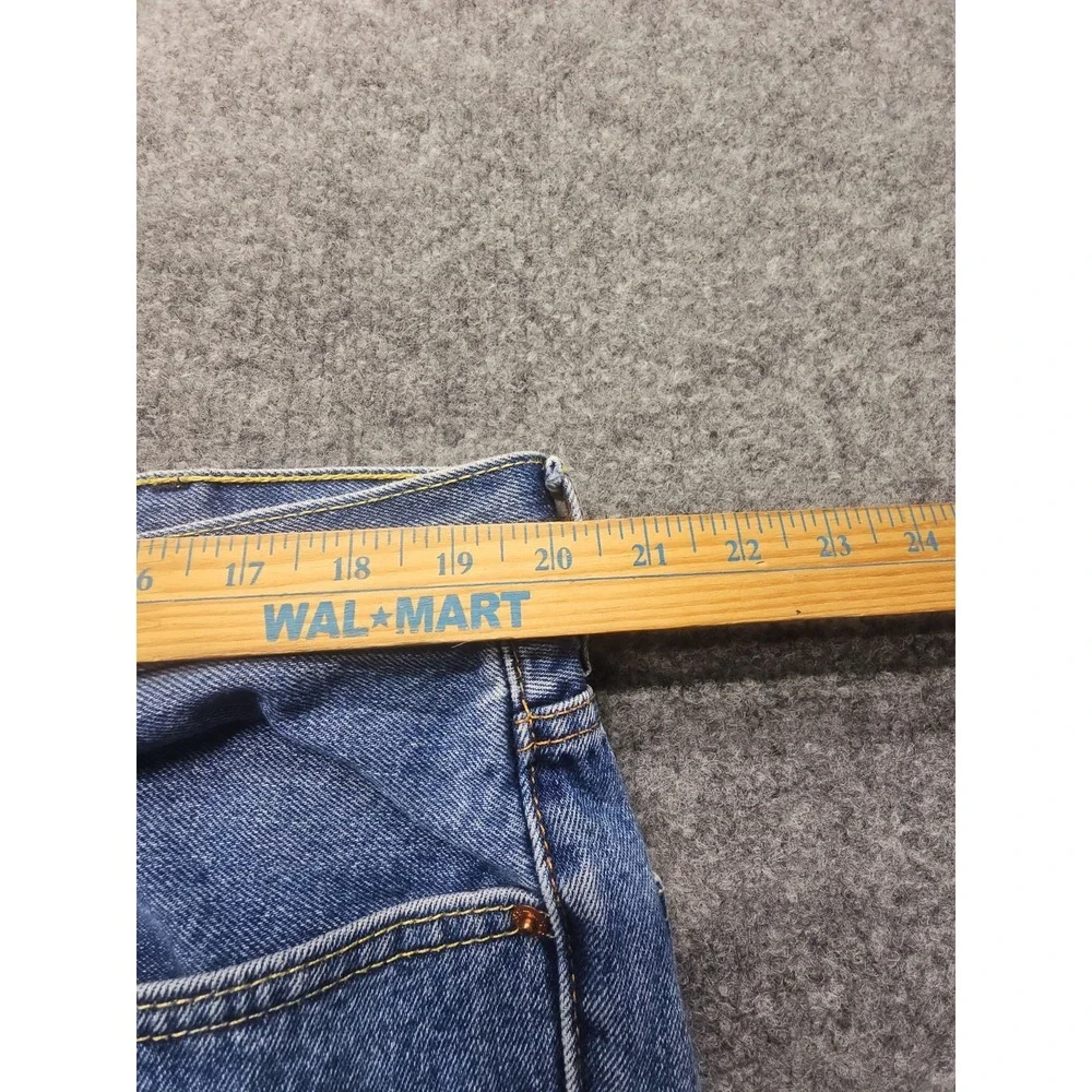 Levis 550 Jeans Men 42x32 (40x31) Straight Leg Medium Wash